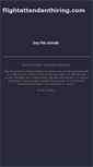 Mobile Screenshot of flightattendanthiring.com